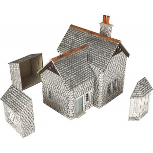 Maquette, Petite maison en pierre Crofter's Cottage - Metcalfe PO259