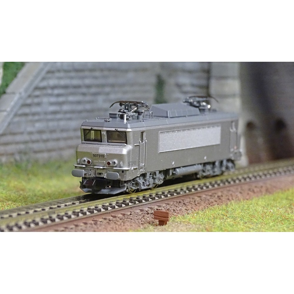 Fleischmann 732207 Locomotive électrique BB 507310, livrée gris Fantôme, SNCF, digitale sonore, échelle N Fleischmann Fle_732207