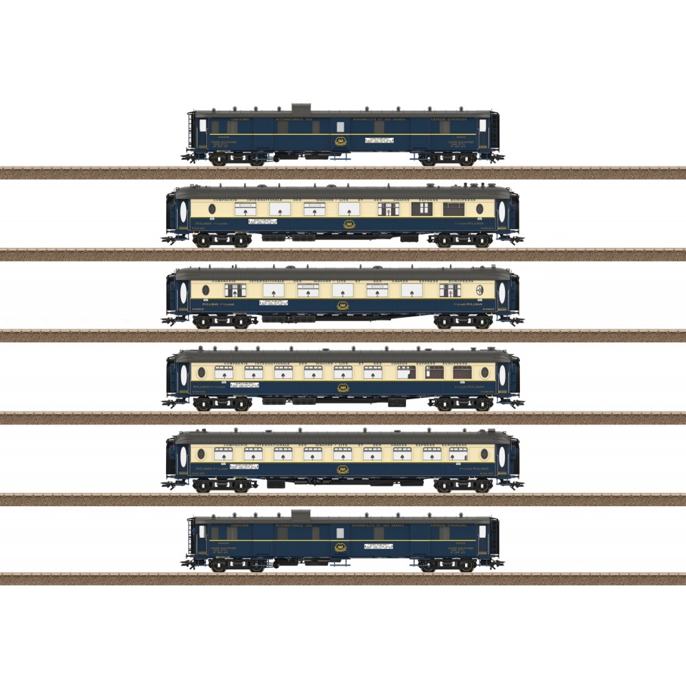 Trix 26470 Set de 6 voitures Pullman "Edelweiss", CIWL Trix Trix_26470 - 1 Trix 26470 Set de 6 voitures Pullman "Edelweiss", CIWL Trix Trix_26470 - 1