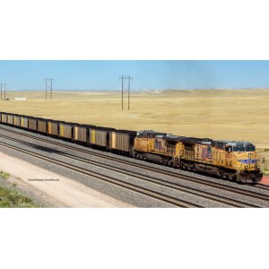 Trix 24903 Set de 6 wagons transport de charbon, "Hopper Cars", Union Pacific Railroad Trix Trix_24903 - 1