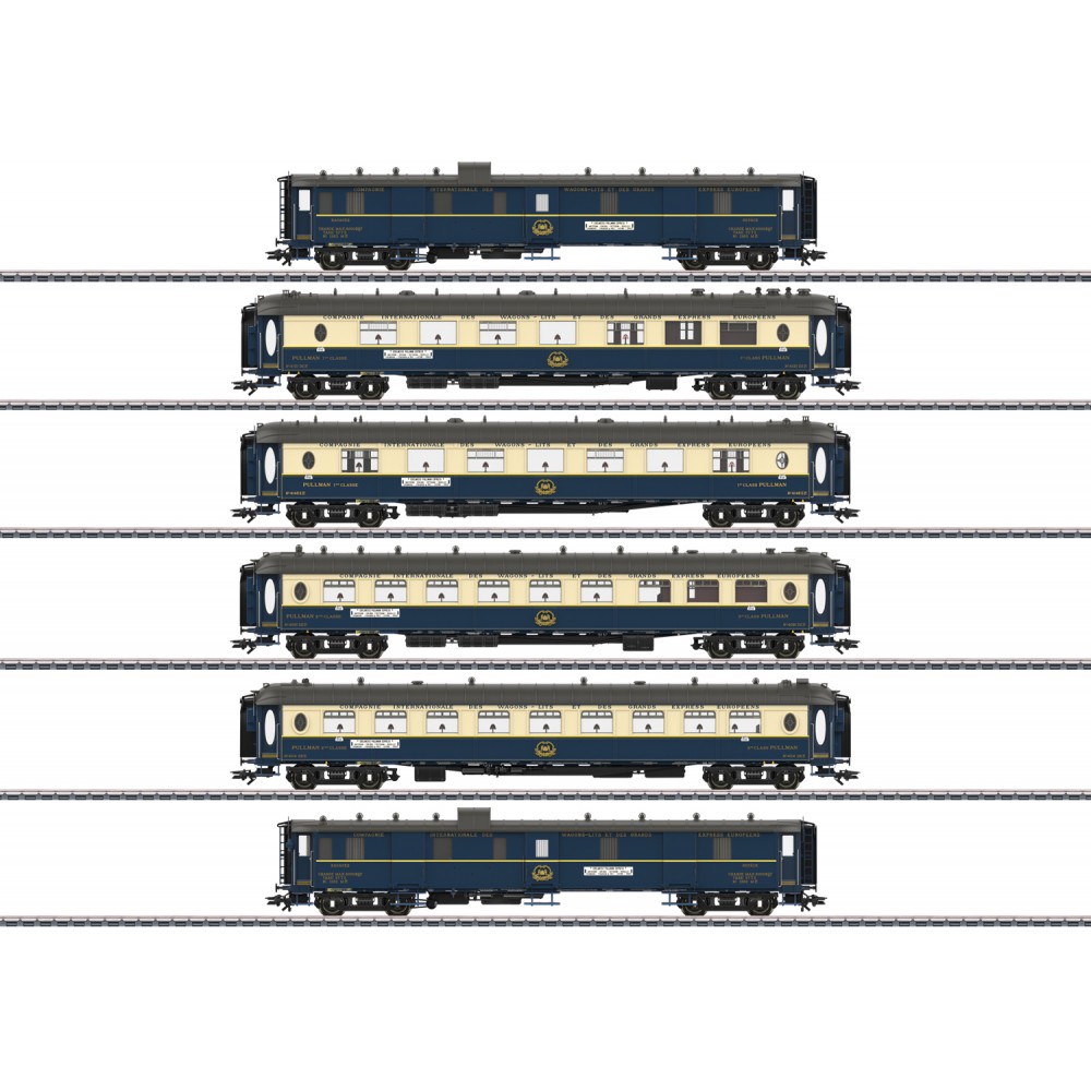 Marklin 42470 Set de 6 voitures Pullman "Edelweiss", CIWL Marklin Marklin_42470 - 1 Marklin 42470 Set de 6 voitures Pullman "Edelweiss", CIWL Marklin Marklin_42470 - 1