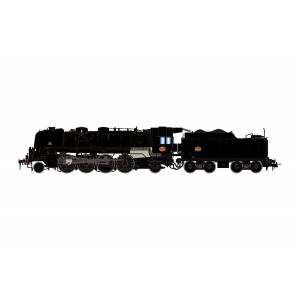 Jouef HJ2431 Locomotive à vapeur 141 R 484, tender charbon, livrée noire, SNCF, Hausbergen Jouef HJ2431 - 4