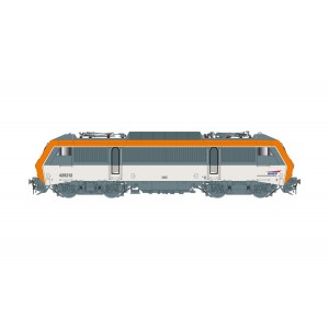 Jouef HJ2443S Locomotive électrique BB 26212, SNCF, livrée grise/orange, logo Casquette, digitale sonore Jouef HJ2443S - 1