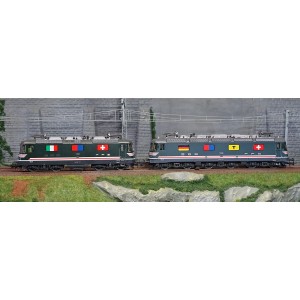Roco 71415 Set de 2 locomotives électrique double traction Re 10/10, SBB, digitale sonore Roco Roco_71415 - 2