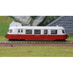 Ree Modeles VM039 Autorail Billard A80 D des CFD N°31, Rouge/Gris, 1 Phare, Iroquois Ree Modeles VM-039 - 2