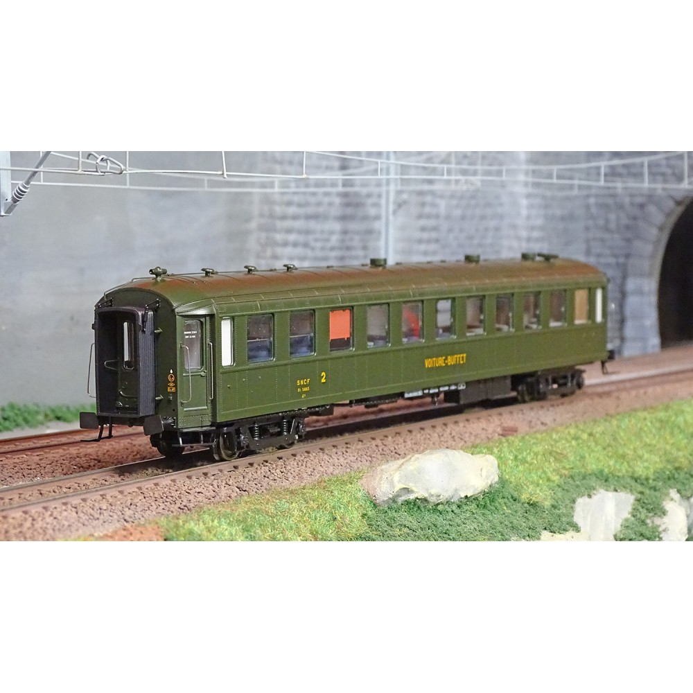 Ree Modeles VB373 Voiture Bacalan Buffet B3r, SNCF Ree Modeles VB-373 - 1