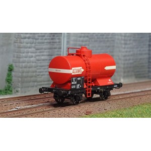 Ree modeles WB708 Wagon citerne OCEM 19, SNCF, rouge châssis noir, ADAMS Ree Modeles WB-708 - 1