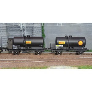 Ree modeles WB722 Set de 6 wagons citernes OCEM 29 COLLECTION, SNCF, SHELL Ree Modeles WB-722 - 3