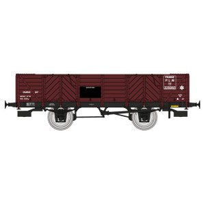 Ree Modeles WB813 Wagon Tombereau PLM, 4 portes, bois rouge sidéros Ree Modeles WB-813 - 3