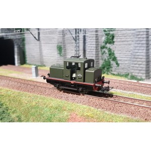 Ree Modeles MB 089 Locotracteur MOYSE 32 TDE, SNCF, Vert 306, Traverse rouge, phare Marchal Ree Modeles MB-089 - 2