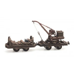 Artitec 387.393 Wagon à voie étroite avec grue Artitec Arti_387.393 - 1