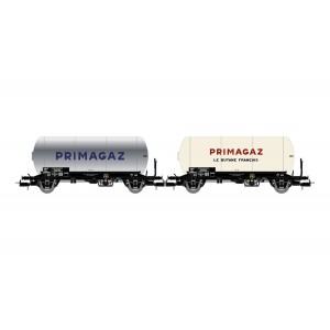Jouef HJ6264 Set de 2 wagons citernes à gaz à essieux, SNCF, Primagaz Jouef HJ6264 - 3
