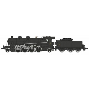 Ree Modeles MB156.S Locomotive à vapeur 2-141 A 13, SNCF, CREIL, Noire, digital sonore, fumée Ree Modeles MB-156.S - 5