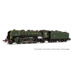 Arnold HN2545S Locomotive vapeur 141 R 460, SNCF, roues rayons et Boxpok, livrée verte, sonore Arnold HN2545S - 1