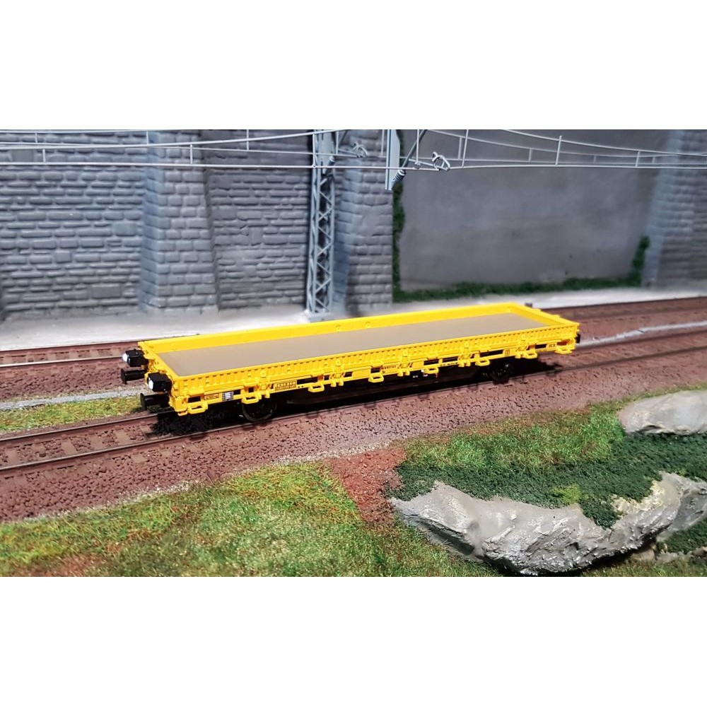 Viessmann 2315 Wagon plat jaune à essieux, motorisé et sonorisé Viessmann Vie_2315 - 1 Viessmann 2315 Wagon plat jaune à essieux, motorisé et sonorisé Viessmann Vie_2315 - 1