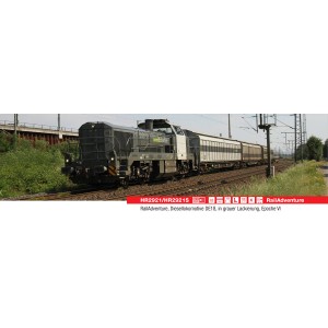 Jouef HR2921S Locomotive diesel Vossloh DE 18, RailAdventure, livrée grise, digitale sonore Rivarossi HR2921S - 4