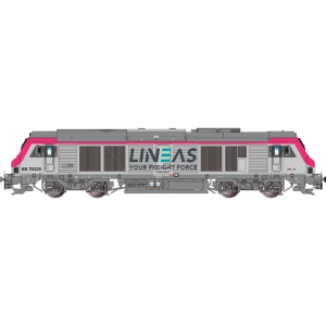 Os.Kar OS7525DCCS Locomotive diesel BB 75025, nez fuchsia V2, LINEAS, digitale sonore Os.Kar International Os.Kar_OS7525DCCS - 1