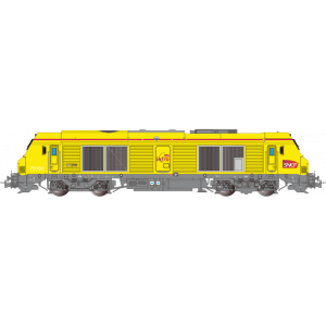 Os.Kar OS7505DCCS Locomotive diesel BB 675092, SNCF, Infra, toit jaune, digitale sonore Os.Kar International Os.Kar_OS7505DCCS -