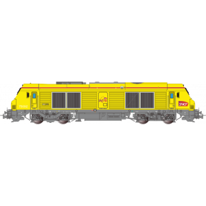 Os.Kar OS7505DCCS Locomotive diesel BB 675092, SNCF, Infra, toit jaune, digitale sonore Os.Kar International Os.Kar_OS7505DCCS -