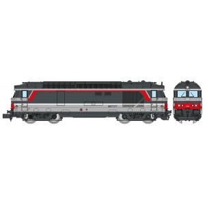 REE Modeles NW326S Locomotive diesel BB 67371, livrée multiservice, dépôt Chambéry, digitale sonore Ree Modeles NW-326.S - 4