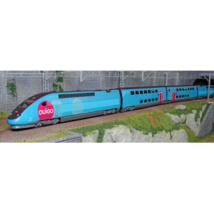 Jouef HJ2413S TGV Duplex, 4 éléments, OuiGo, SNCF, digitale sonore Jouef HJ2413S - 2