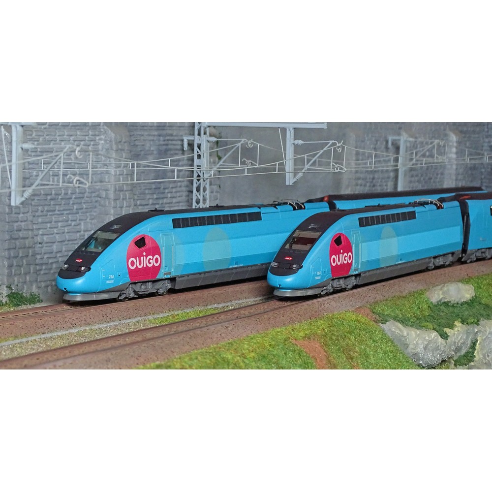 Jouef HJ2413S TGV Duplex, 4 éléments, OuiGo, SNCF, digitale sonore Jouef HJ2413S - 1