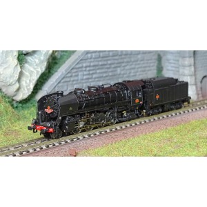 Arnold HN2481S Locomotive vapeur 141 R 1173, Mistral, SNCF, roues boxpok, livrée noire, sonore Arnold HN2481S - 1