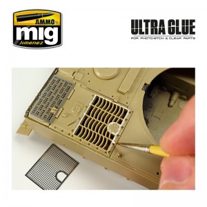 Colle Ulltra Glue pour photo-découpe, pièces transparentes (40ml) Mig AMMO - MIG Jimenez A.MIG-2031 - 2