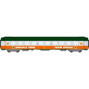 Ree Modeles VB480 Voiture UIC Couchette, SNCF, B9c9x, Train Special FTS, toit haut Ree Modeles VB-480 - 3