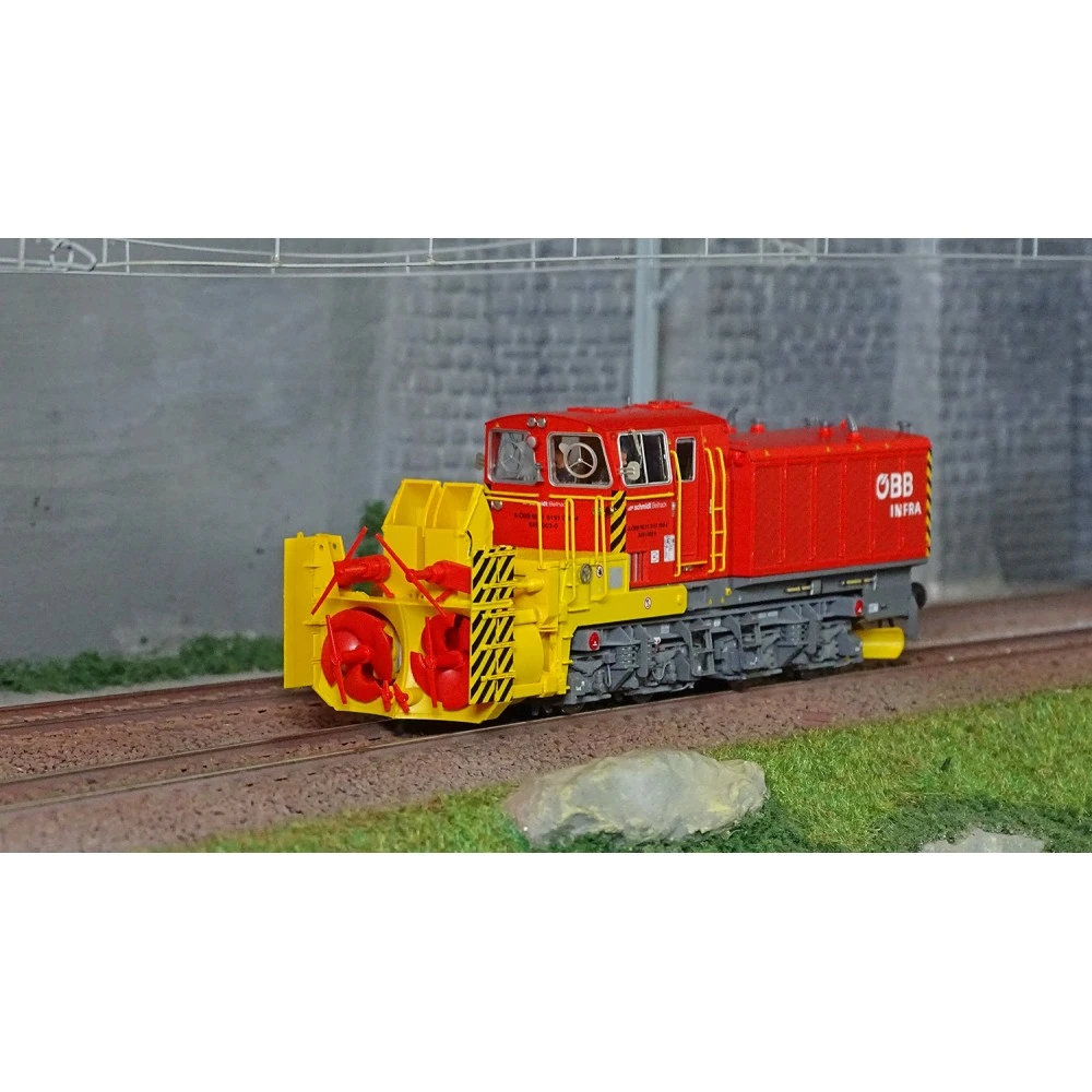 Roco 71003 Locomotive Chasse neige Beilhack, ÖBB Infra, digitale sonore Roco Roco_71003 - 1 Roco 71003 Locomotive Chasse neige Beilhack, ÖBB Infra, digitale sonore Roco Roco_71003 - 1