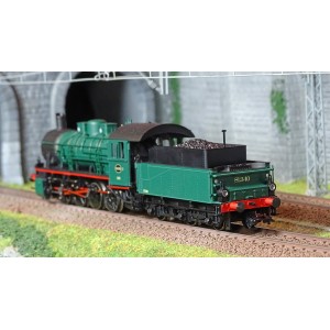 Trix 25539 Locomotive à vapeur série 81, SNCB/NMBS, livrée vert mousse/noire, digitale sonore Trix Trix_25539 - 3