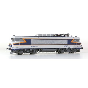 LS Models 10488S Locomotive électrique BB 10004, SNCF, Gris Argent /Bleu TEN/Chamois 432, Strasbourg, Digital sonore Ls models L