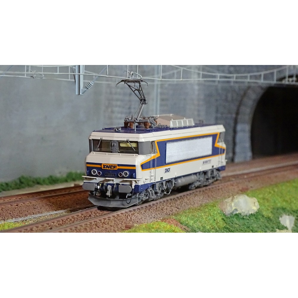 LS Models 10488S Locomotive électrique BB 10004, SNCF, Gris Argent /Bleu TEN/Chamois 432, Strasbourg, Digital sonore Ls models L