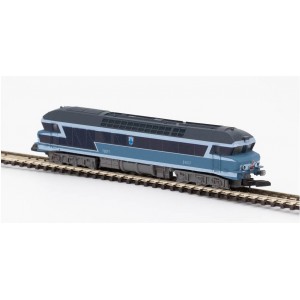 Azar L02-BL2D Locomotive diesel CC 72024, SNCF, livrée bleue, digitale, échelle Z AZAR Models AZAR_L02-BL2D - 4