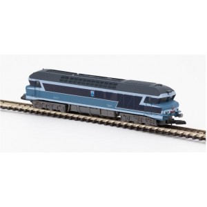 Azar L02-BL2D Locomotive diesel CC 72024, SNCF, livrée bleue, digitale, échelle Z AZAR Models AZAR_L02-BL2D - 5