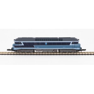 Azar L02-BL2D Locomotive diesel CC 72024, SNCF, livrée bleue, digitale, échelle Z AZAR Models AZAR_L02-BL2D - 6