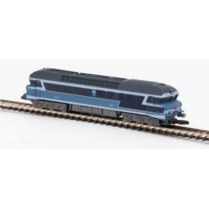 Azar L02-BL1A Locomotive diesel CC 72071, SNCF, livrée bleue, échelle Z AZAR Models AZAR_L02-BL1A - 2