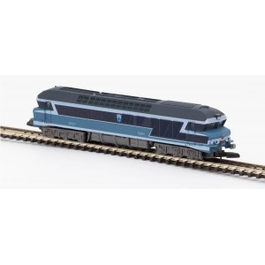 Azar L02-BL1D Locomotive diesel CC 72071, SNCF, livrée bleue, digitale, échelle Z AZAR Models AZAR_L02-BL1D - 5