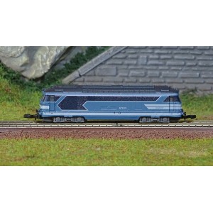 Azar L01-BL1D Locomotive diesel BB 67615, SNCF, livrée bleue, logo nouille, digitale, échelle Z AZAR Models AZAR_L01-BL1D - 2