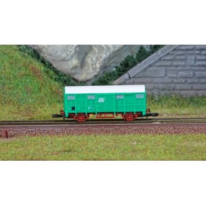 Azar W02-FR Wagon couvert G4, SNCF, Vert, FRET, échelle Z AZAR Models AZAR_W02-FR - 2