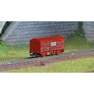 Azar W02-SN Wagon couvert G4, SNCF, Brun, SERNAM, échelle Z AZAR Models AZAR_W02-SN - 1