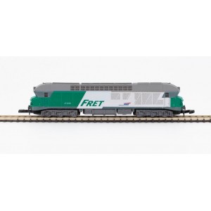 Azar L02-FR1D Locomotive diesel CC 72035, SNCF, livrée FRET, digitale, échelle Z AZAR Models AZAR_L02-FR1D - 6