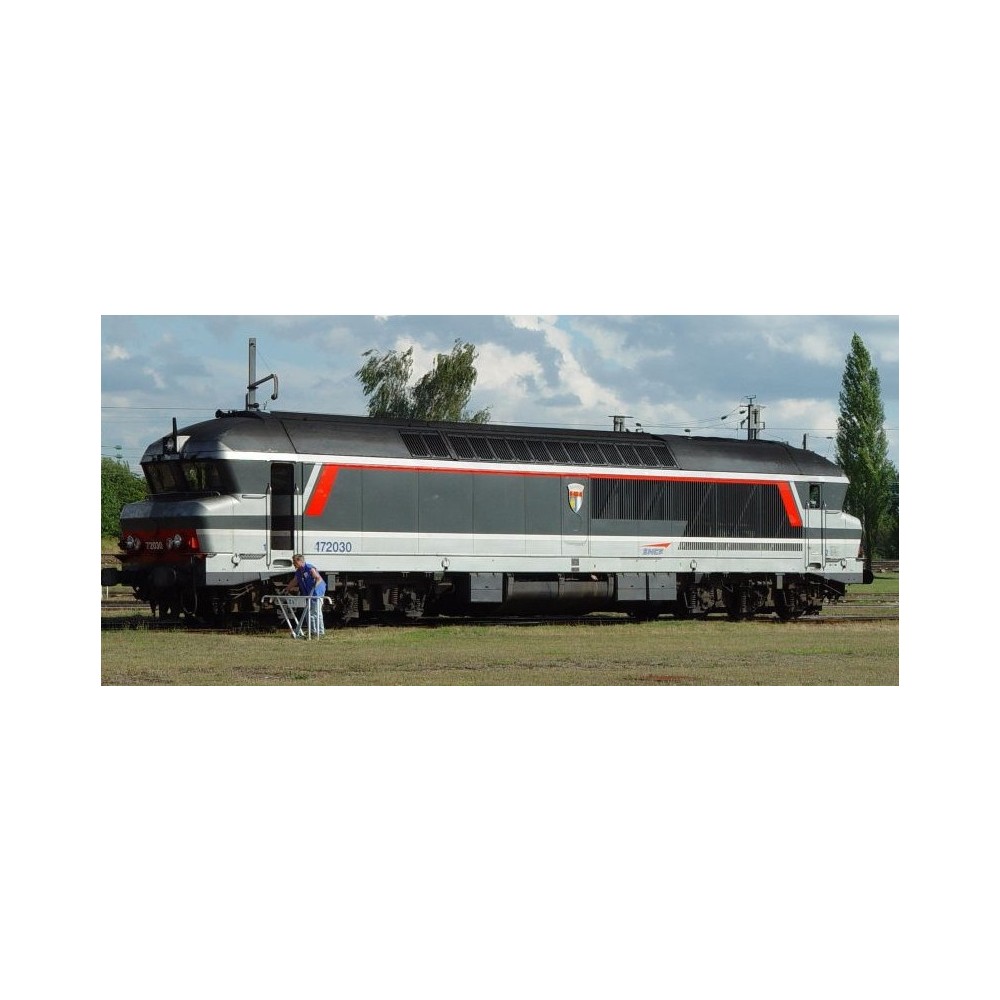 Azar L02-MS1D Locomotive diesel CC 72030, SNCF, livrée Multiservices, digitale, échelle Z AZAR Models AZAR_L02-MS1D - 1