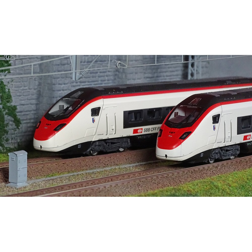 MEHANO Coffret TGV POS analogique entièrement éclairé