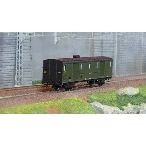 Ree Modeles VB 111 Voiture fourgon OCEM 30, toit noir, ex-ETAT, SNCF, BATTIGNOLES Ree Modeles VB-111 - 1