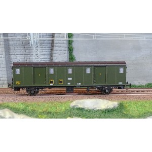 Ree Modeles VB 114 Voiture fourgon OCEM 30, toit noir, ex-PO, SNCF, LIMOGES, feux Ree Modeles VB-114 - 2