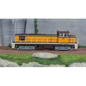R37 HO41036 Locomotive diesel BB 63136, SNCF, livrée orange, dépôt Nice Rail 37 - R37 R37_HO41036 - 2