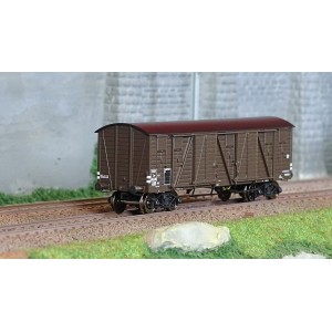 Ree Modeles WB778 Wagon TP Couvert, 4 portes, brun, SNCF, ep. IIIb Ree Modeles WB-778 - 1