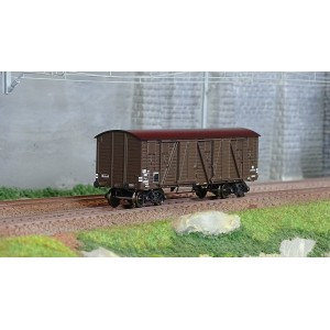 Ree Modeles WB779 Wagon TP Couvert, 4 portes, brun, SNCF, ep. IIIb Ree Modeles WB-779 - 1