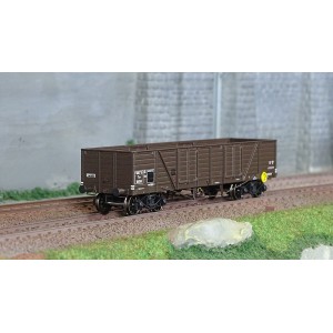 Ree Modeles WB787 Wagon TP Tombereau, brun, SNCF, ep. IIIa Ree Modeles WB-787 - 1